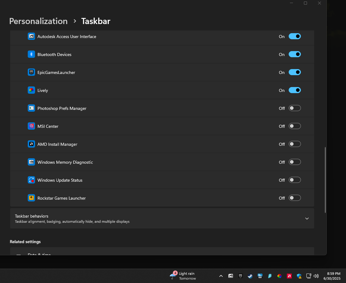 Click image for larger version  Name:	TaskBar.png Views:	0 Size:	76,2 KB ID:	208243